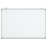 VidaXL Whiteboard magnetisch 60x40x1,7 cm aluminium