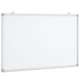 VidaXL Whiteboard magnetisch 80x50x1,7 cm aluminium