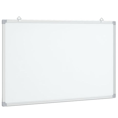 VidaXL Whiteboard magnetisch 80x50x1,7 cm aluminium