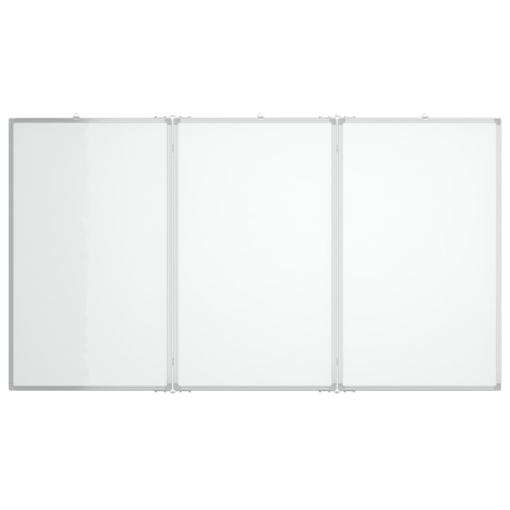 Vidaxl Whiteboard Magnetically foldable 120x80x1.7 cm aluminum