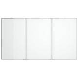 Vidaxl Whiteboard Magnetycznie składane 120x80x1,7 cm aluminium