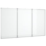 Vidaxl Whiteboard Magnétiquement pliable 120x100x1,7 cm Aluminium