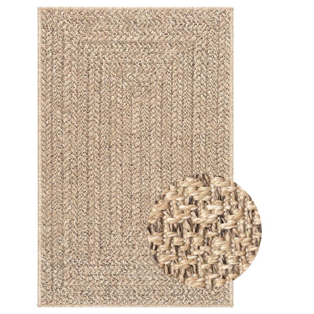 Vidaxl rug zizur bannen an ausserhalb 240x340 cm Jute kuckt