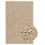 Vidaxl Rug Zizur inde og uden for 240x340 cm jute look