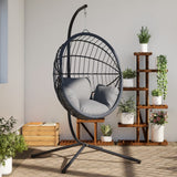 Vidaxl Standard for Hanging chair steel anthracite -colored