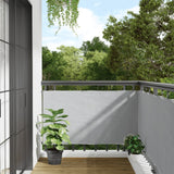 Vidaxl Balkon Bildschirm 1000x75 cm PVC Grau