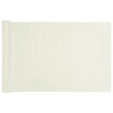 Pantalla de balcón Vidaxl 300x120 cm PVC White