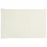 Vidaxl balkongskärm 600x120 cm PVC White