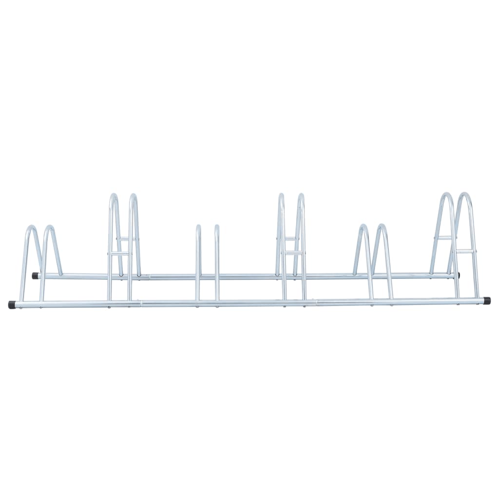 VidaXL Fietsenstandaard voor 6 fietsen vrijstaand gegalvaniseerd staal