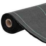 Vidaxl Carrot tissu 1,5x200 m polypropène noir