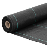 Vidaxl Carrot cloth 0.5x100 m pp black