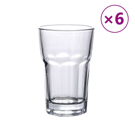 VidaXL Bierglazen 6 st 295 ml