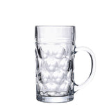 VidaXL Bierpullen met handvat 6 st 1000 ml glas