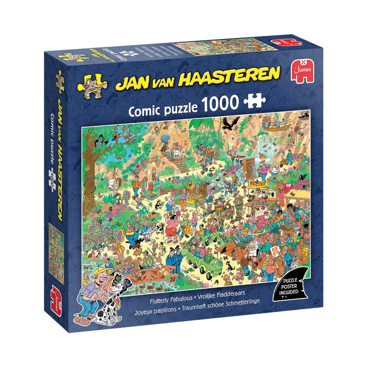 Jan van Haasteren JVH pussel glada fladdrare 1000st