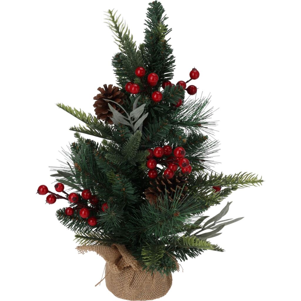 Other brands Decoration Art Christmas tree 45 cm Green red