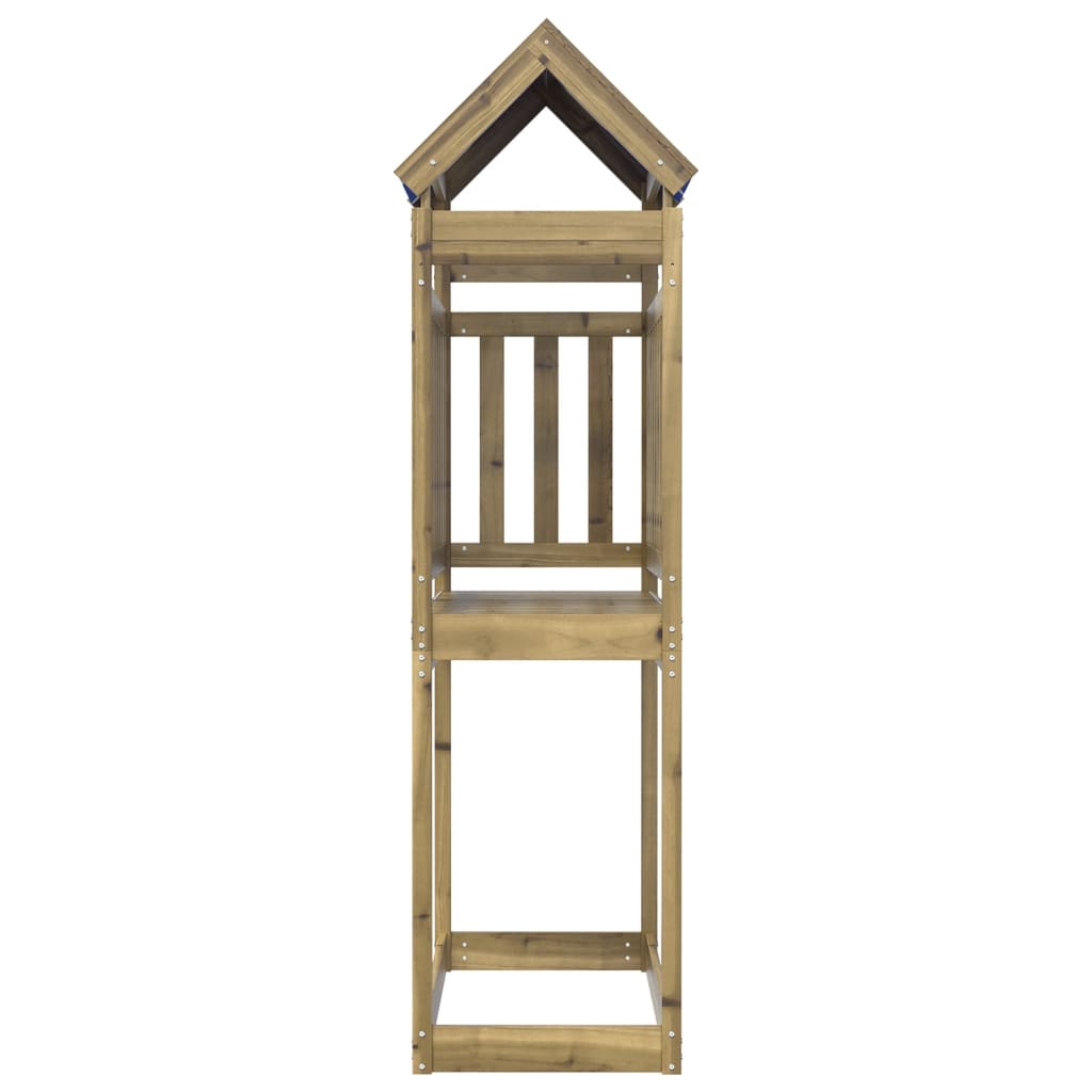 Vidaxl spillen Tower 110.5x52.5x215 cm Imprägnéiert Pine