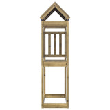 Vidaxl spillen Tower 110.5x52.5x215 cm Imprägnéiert Pine