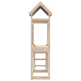 VidaXL Speeltoren met ladder 110,5x52,5x215 cm massief grenenhout