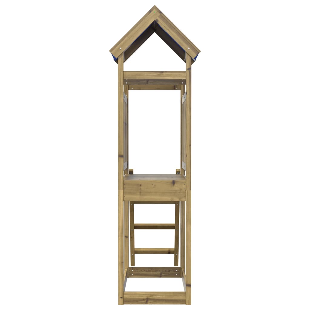 Vidaxl Play Tower Ladder 110.5x52.5x215 cm impregnert furu