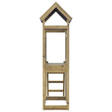 Vidaxl Play Tower Ladder 110.5x52.5x215 cm impregnert furu