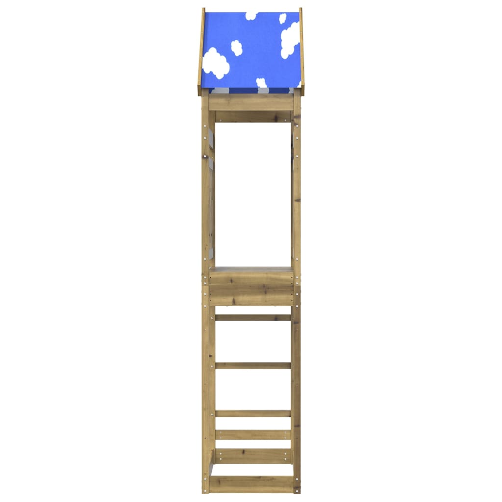 Vidaxl Play Tower 85x52.5x265 cm Pine imprégnée