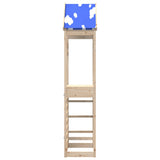 Vidaxl Play tower with climbing wall 85x52.5x265 cm solid pine