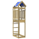 Vidaxl Play Tower 85x52.5x239 cm impregnovaná borovice