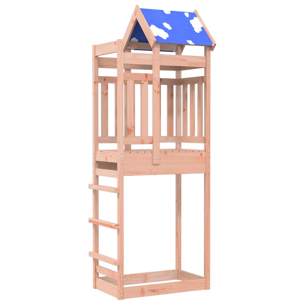 Vidaxl Play Tower 85x52.5x239 cm Solid Douglashout