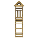 Vidaxl Play Tower 85x52.5x239 cm impregnert furu