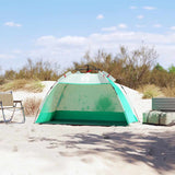 VidaXL beach tent 2-person waterproof fast-release sea green