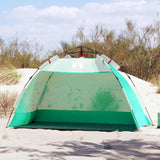 VidaXL beach tent 2-person waterproof fast-release sea green