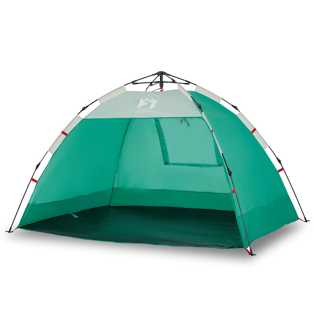 Vidaxl Beach Stan 2-Person Waterproof Fast-Release Sea Green