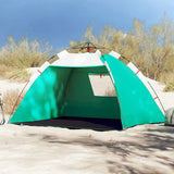 VidaXL beach tent 2-person waterproof fast-release sea green