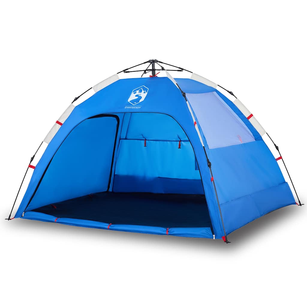 Vidaxl Beach Tent 2 Personne étanche à libération rapide Azure Bleu