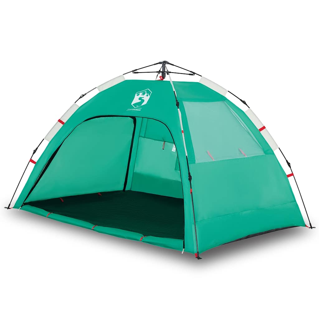 VidaXL beach tent 2-person waterproof fast-release sea green