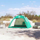 VidaXL beach tent 2-person waterproof fast-release sea green