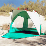 VidaXL beach tent 2-person waterproof fast-release sea green