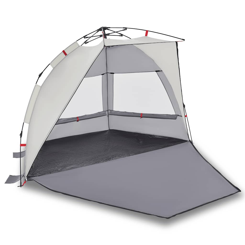 Vidaxl Beach Tent 2-osobowy wodoodporny szybki szary