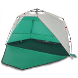 VidaXL beach tent 3-person waterproof fast-release sea green