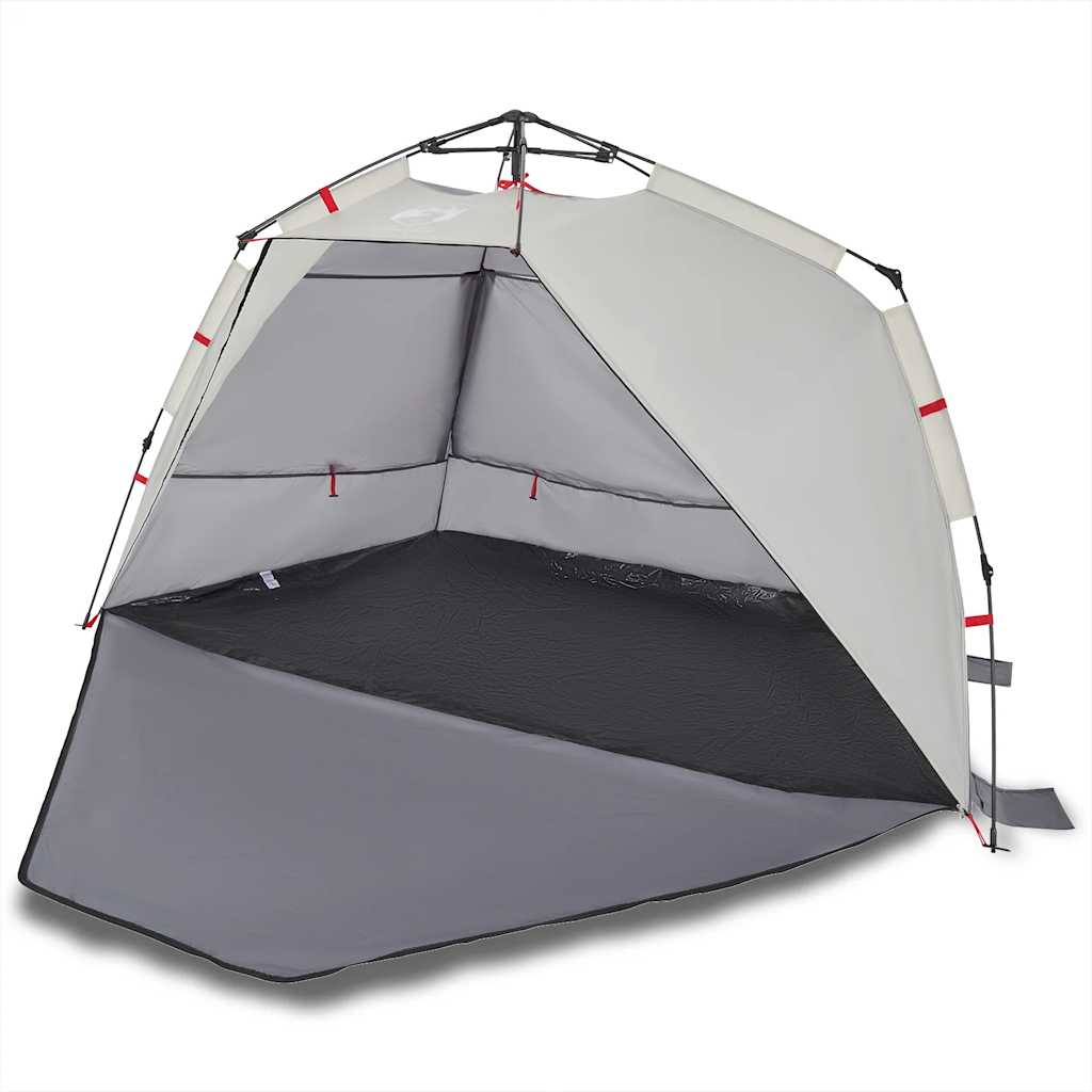 Vidaxl Beach Tent 3 Personne imperméable Fast Release Grey