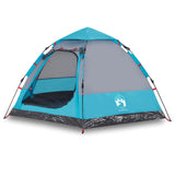 Vidaxl Camping Stan 4-Person Quick Release Blue