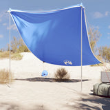 Vidaxl Beach Canopy mat Sand Ankeren 214x236 cm blo