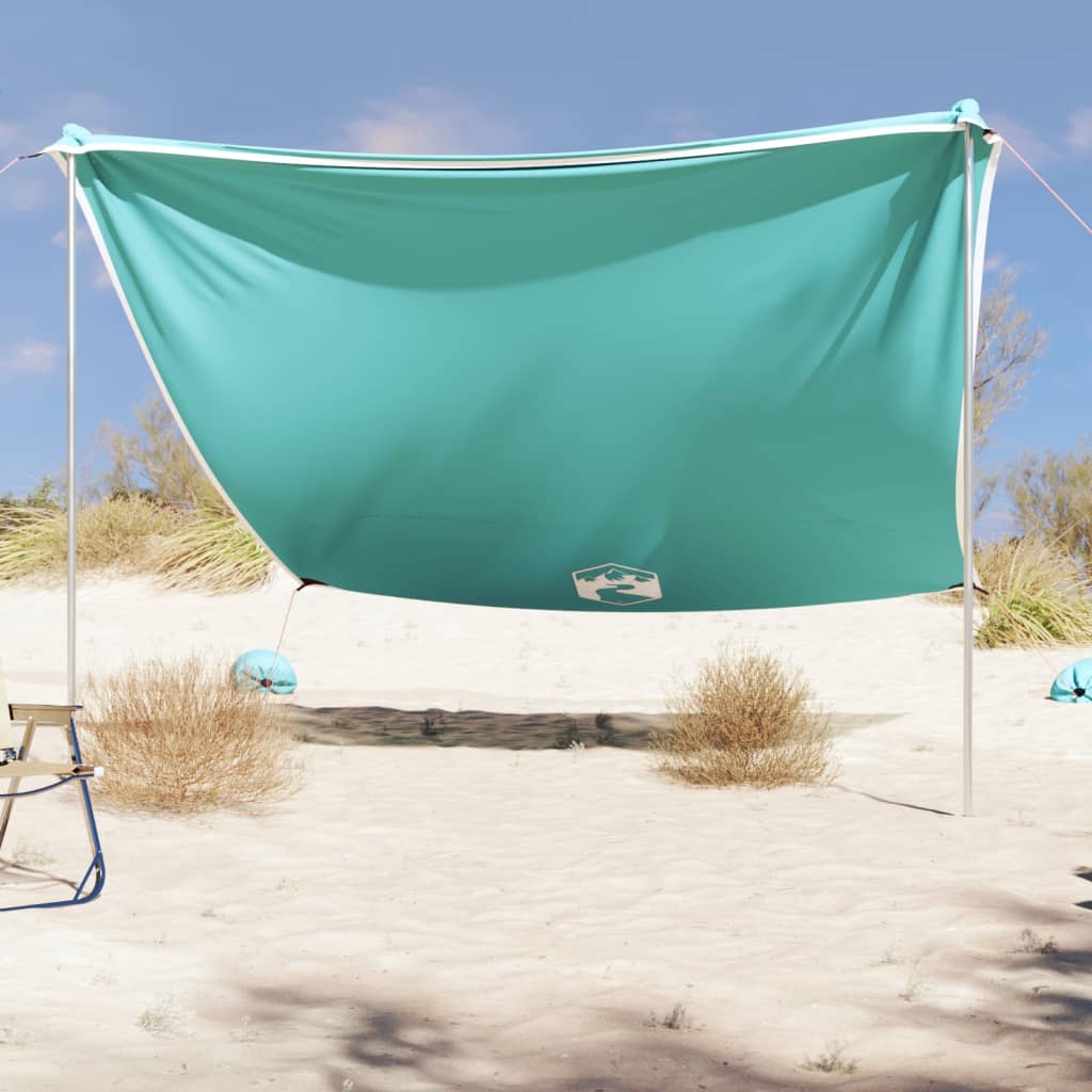 Vidaxl Beach verstoppt mat Sand Anker 304x300 cm gréng