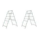 Vidaxl Planzklammen Racks 2 PC A-Frame Stol