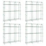 Vidaxl Planz Kloteren 4 PC U-Frame Stol