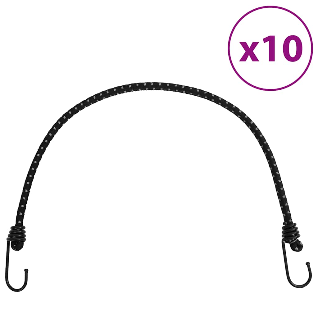 Vidaxl Spannungskraaft mat reflektive Comics an Hooks 10 Stéck 59 cm