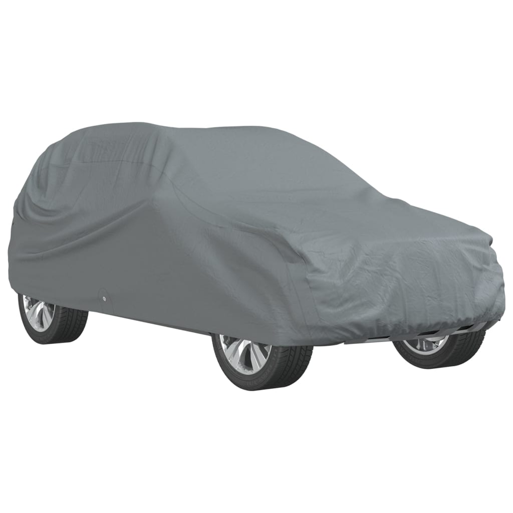 Couverture automatique Vidaxl pour le tissu non tissé SUV M entièrement gris