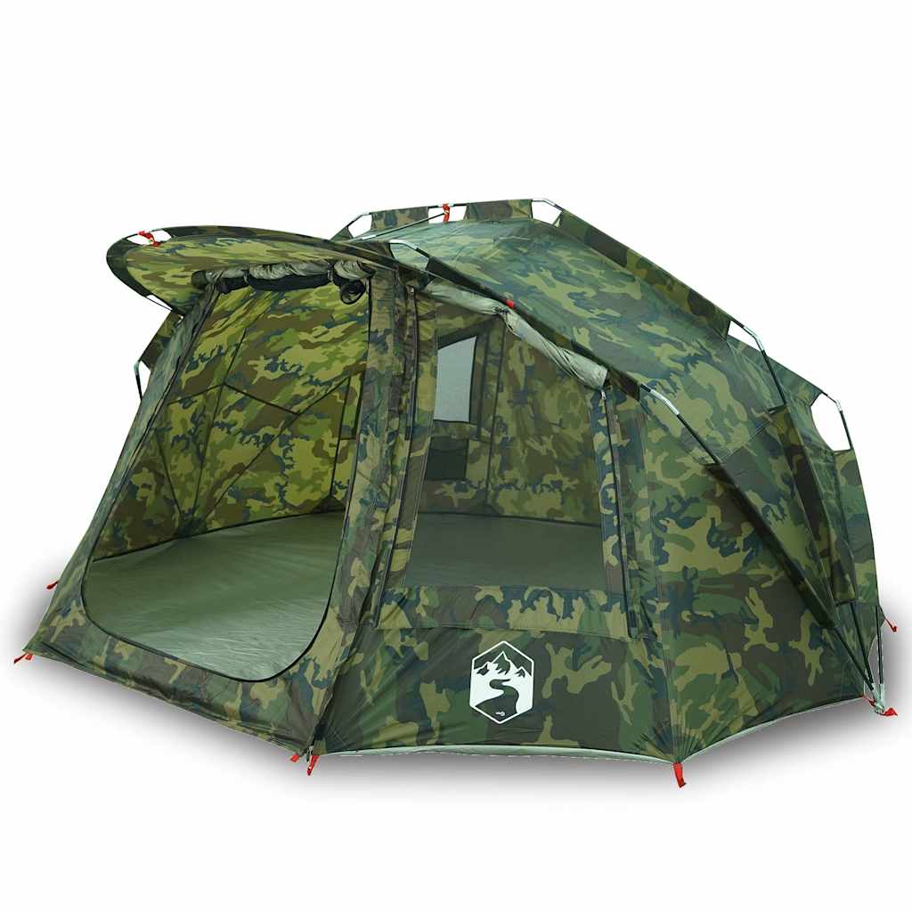 Vidaxl camouflage imperméable à 5 personnes VISTENT