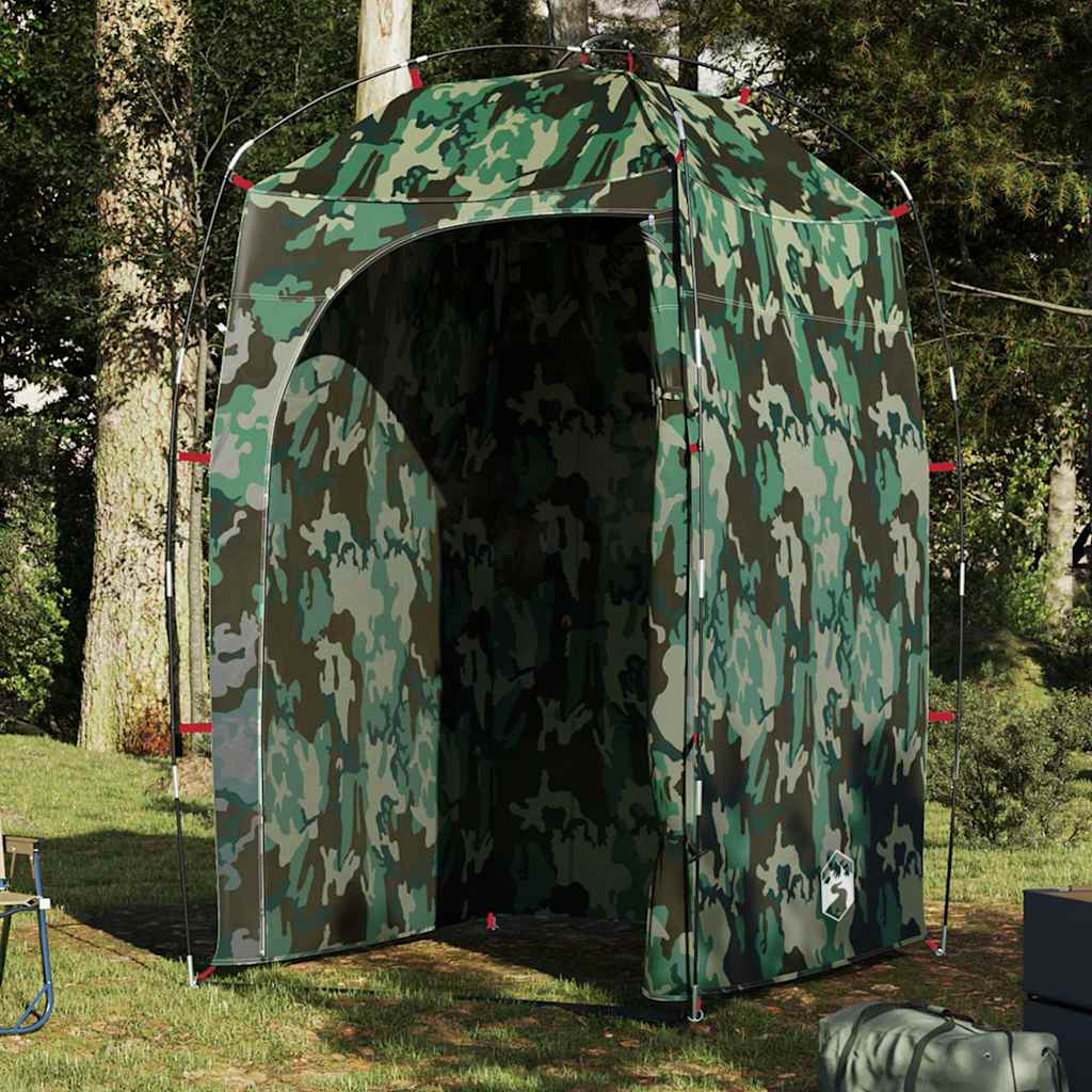 Vidaxl shower tent waterproof camouflage