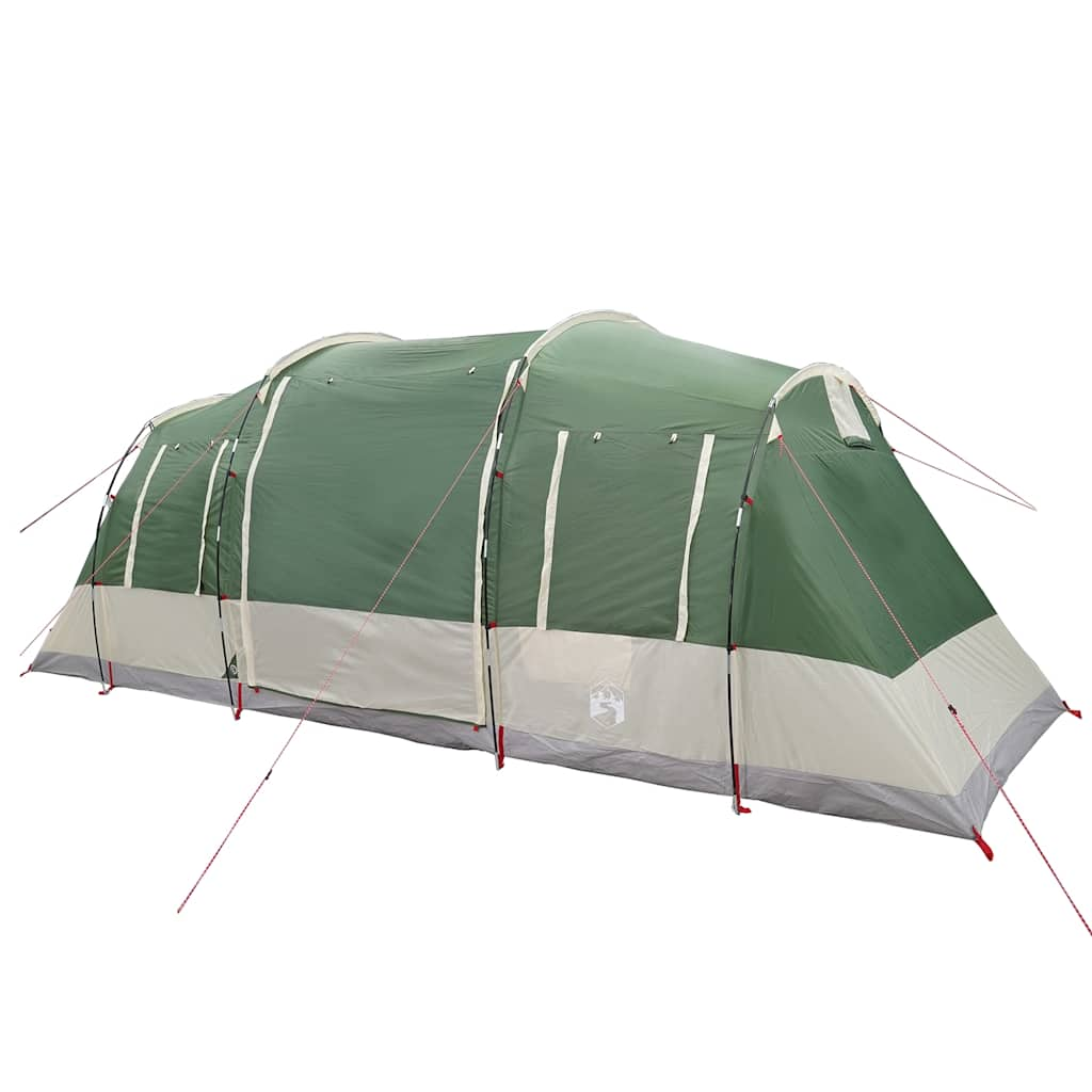 Vidaxl Tunnel Tent Green impermeabile per 6 persone